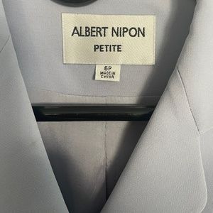 Vintage Albert Nipon lavender suit